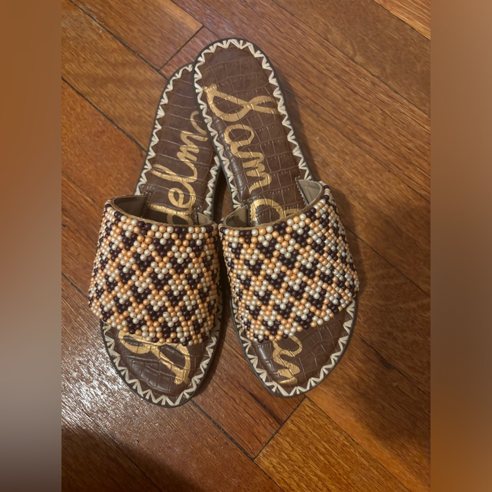 Sam Edelman beaded sandals